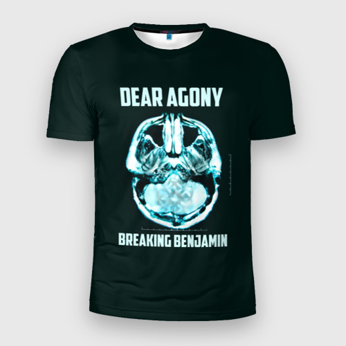 Мужская футболка 3D Slim Dear Agony, Breaking Benjamin, цвет 3D печать