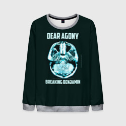 Мужской свитшот 3D Dear Agony, Breaking Benjamin