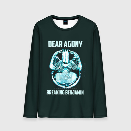 Мужской лонгслив 3D Dear Agony, Breaking Benjamin