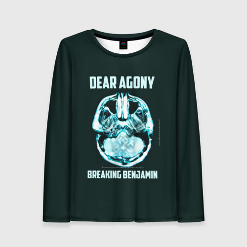 Женский лонгслив 3D Dear Agony, Breaking Benjamin, цвет 3D печать