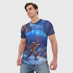 Мужская футболка 3D Мегавольт - фото 2