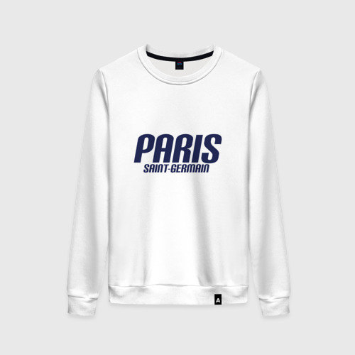 Женский свитшот хлопок Paris Saint Germain (PSG)