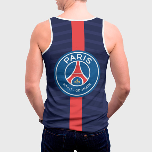 Мужская майка 3D PSG ПСГ - фото 4