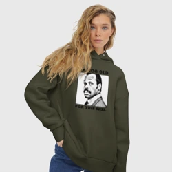 Женское худи Oversize хлопок Я слишком стар для этого - фото 2