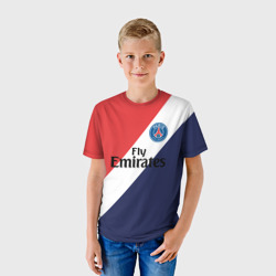 Детская футболка 3D PSG ПСГ - фото 2