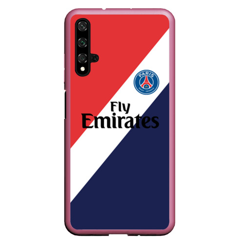 Чехол для Honor 20 PSG ПСГ, цвет малиновый