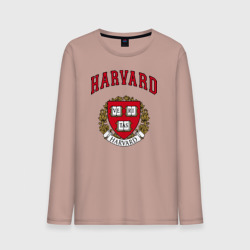 Мужской лонгслив хлопок Harvard university