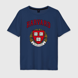 Мужская футболка хлопок Oversize Harvard university