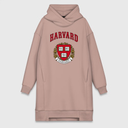 Платье-худи хлопок Harvard university