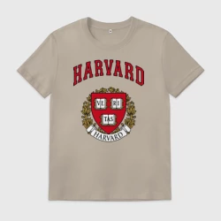 Мужская футболка хлопок Harvard university