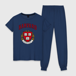 Женская пижама хлопок Harvard university