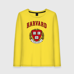 Женский лонгслив хлопок Harvard university