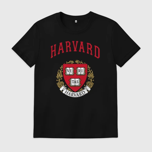 Мужская футболка хлопок Harvard university