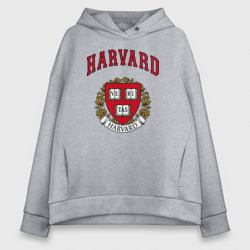 Женское худи Oversize хлопок Harvard university