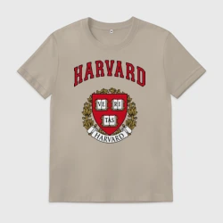 Мужская футболка хлопок Harvard university