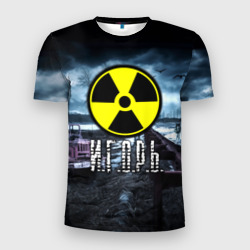 S.T.A.L.K.E.R. - И.Г.О.Р.Ь – Мужская футболка 3D Slim с принтом купить со скидкой в -9%