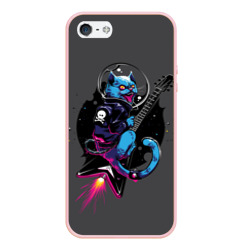 Чехол для iPhone 5/5S матовый Cat Metal