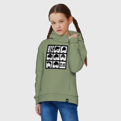 Детское худи Oversize хлопок We are bulletproof BTS - фото 2