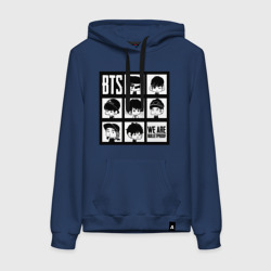 Женская толстовка хлопок We are bulletproof BTS
