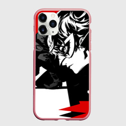 Чехол для iPhone 11 Pro Max матовый Persona 5