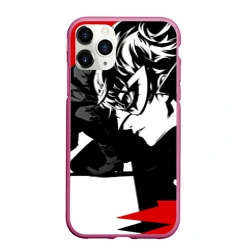 Чехол для iPhone 11 Pro Max матовый Persona 5