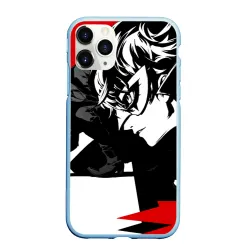 Чехол для iPhone 11 Pro Max матовый Persona 5