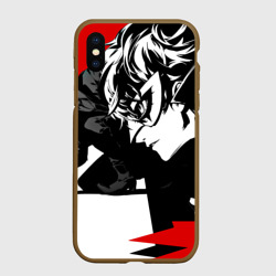 Чехол для iPhone XS Max матовый Persona 5