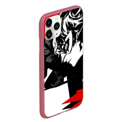 Чехол для iPhone 11 Pro Max матовый Persona 5 - фото 2