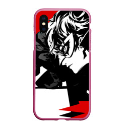 Чехол для iPhone XS Max матовый Persona 5