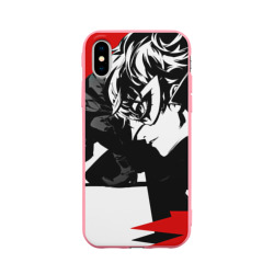 Чехол для iPhone X матовый Persona 5