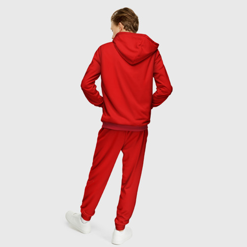 Мужской костюм с толстовкой 3D Persona 5, цвет красный - фото 4
