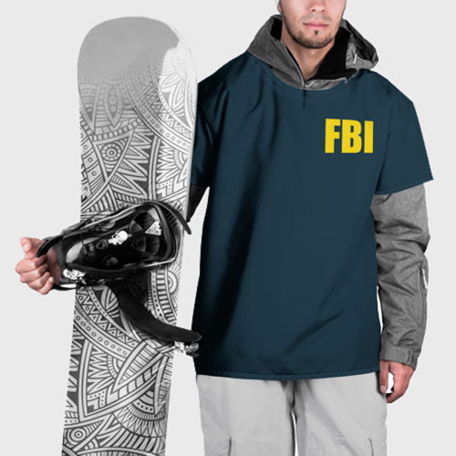 Накидка на куртку 3D FBI, цвет 3D печать