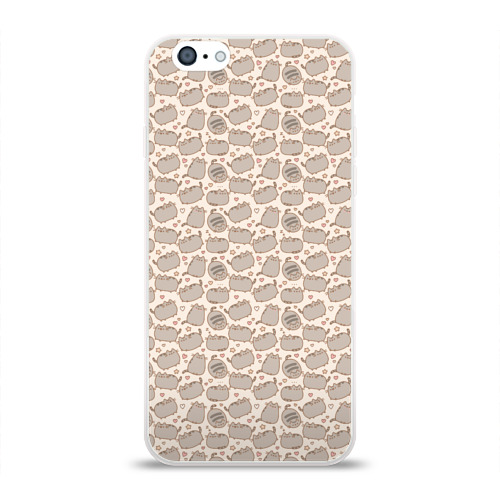 Чехол для iPhone 6/6S глянцевый Pusheen Pattern Фото 01 Чехол для iPhone 6/6S глянцевый Pusheen Pattern Фото 01