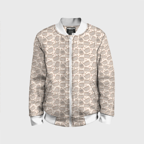 Детский бомбер 3D Pusheen Pattern Фото 01 Детский бомбер 3D Pusheen Pattern Фото 01