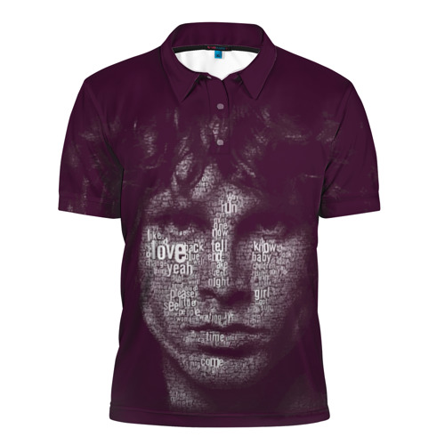 Мужская рубашка поло 3D The Doors Фото 01 Мужская рубашка поло 3D The Doors Фото 01