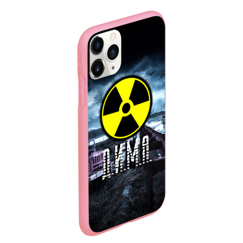 Чехол для iPhone 11 Pro Max матовый S.T.A.L.K.E.R. - Д.И.М.А, цвет баблгам - фото 3