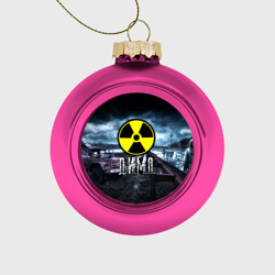 Ёлочный шар стеклянный/пластиковый S.T.A.L.K.E.R. - Д.И.М.А