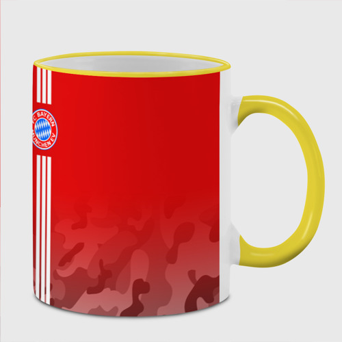 Кружка с полной запечаткой FC Bayern 2018 Original #7, цвет Кант желтый