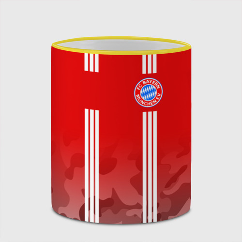 Кружка с полной запечаткой FC Bayern 2018 Original #7, цвет Кант желтый - фото 4
