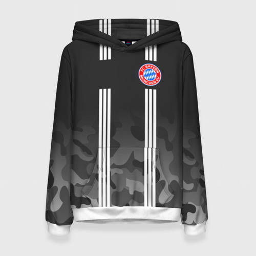 Женская толстовка 3D FC Bayern 2018 Original #2 Фото 01 Женская толстовка 3D FC Bayern 2018 Original #2 Фото 01