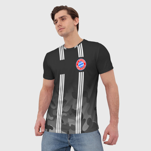 Мужская футболка 3D FC Bayern 2018 Original #2 - фото 3