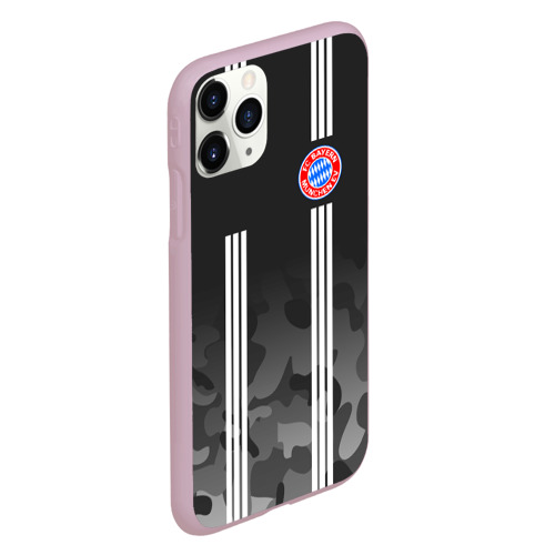 Чехол для iPhone 11 Pro матовый FC Bayern 2018 Original #2, цвет розовый - фото 3
