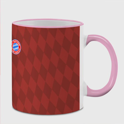 Кружка с полной запечаткой FC Bayern 2018 Original #10, цвет Кант розовый