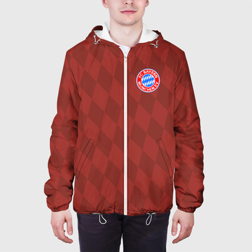 Мужская куртка 3D FC Bayern 2018 Original #10, цвет 3D печать - фото 4