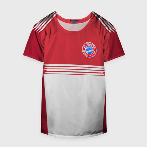 Накидка на куртку 3D FC Bayern 2018 Original #11, цвет 3D печать - фото 4