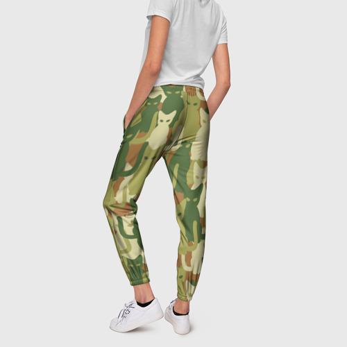 Женские брюки 3D Камуфляж, цвет 3D печать - фото 4