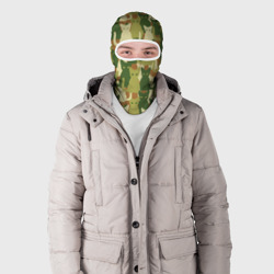 Балаклава 3D Камуфляж-  зелёные кошки - фото 2