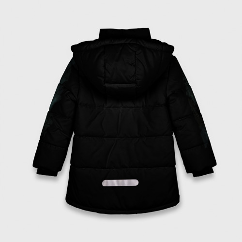 Зимняя куртка для девочек 3D Poets of the Fall, цвет черный - фото 2