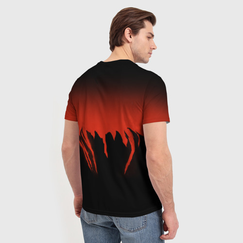 Мужская футболка 3D Джон Крамер - фото 4