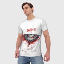 Мужская футболка 3D Saw VIII - фото 2